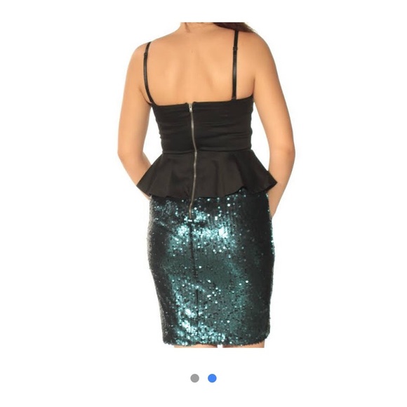 SALE‼️Sassy sequin strapless Material Girl dress! - Picture 2 of 5